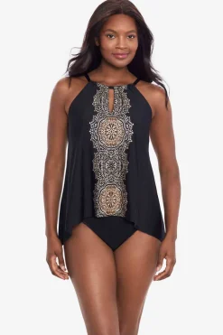Cappadocia Peephole Tankini Top