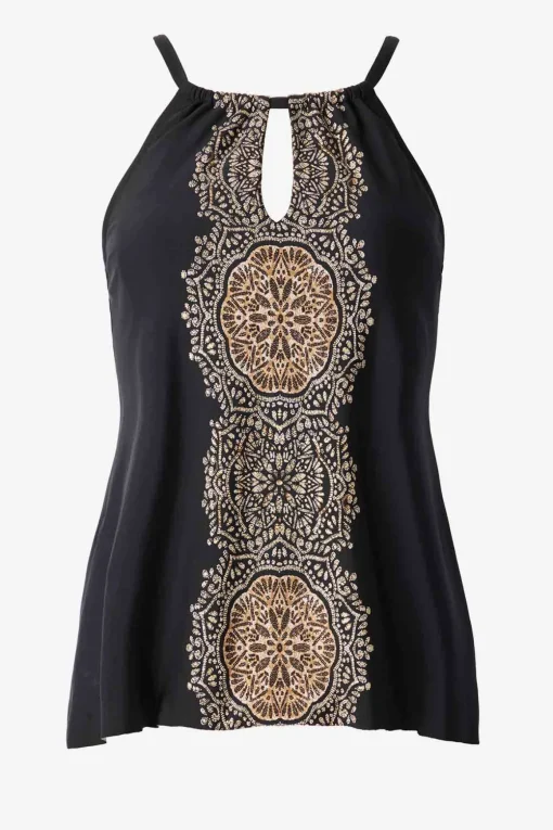 Cappadocia Peephole Tankini Top