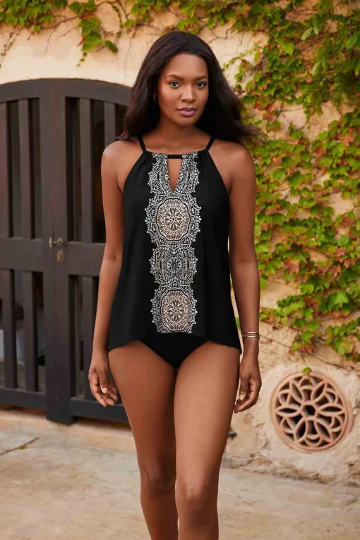 Cappadocia Peephole Tankini Top