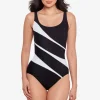 Colorblock Helix One Piece Swimsuit DDD-Cup