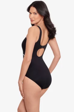 Colorblock Helix One Piece Swimsuit DDD-Cup