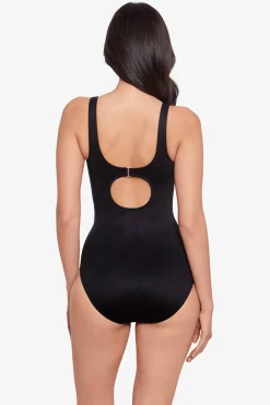 Colorblock Helix One Piece Swimsuit DDD-Cup