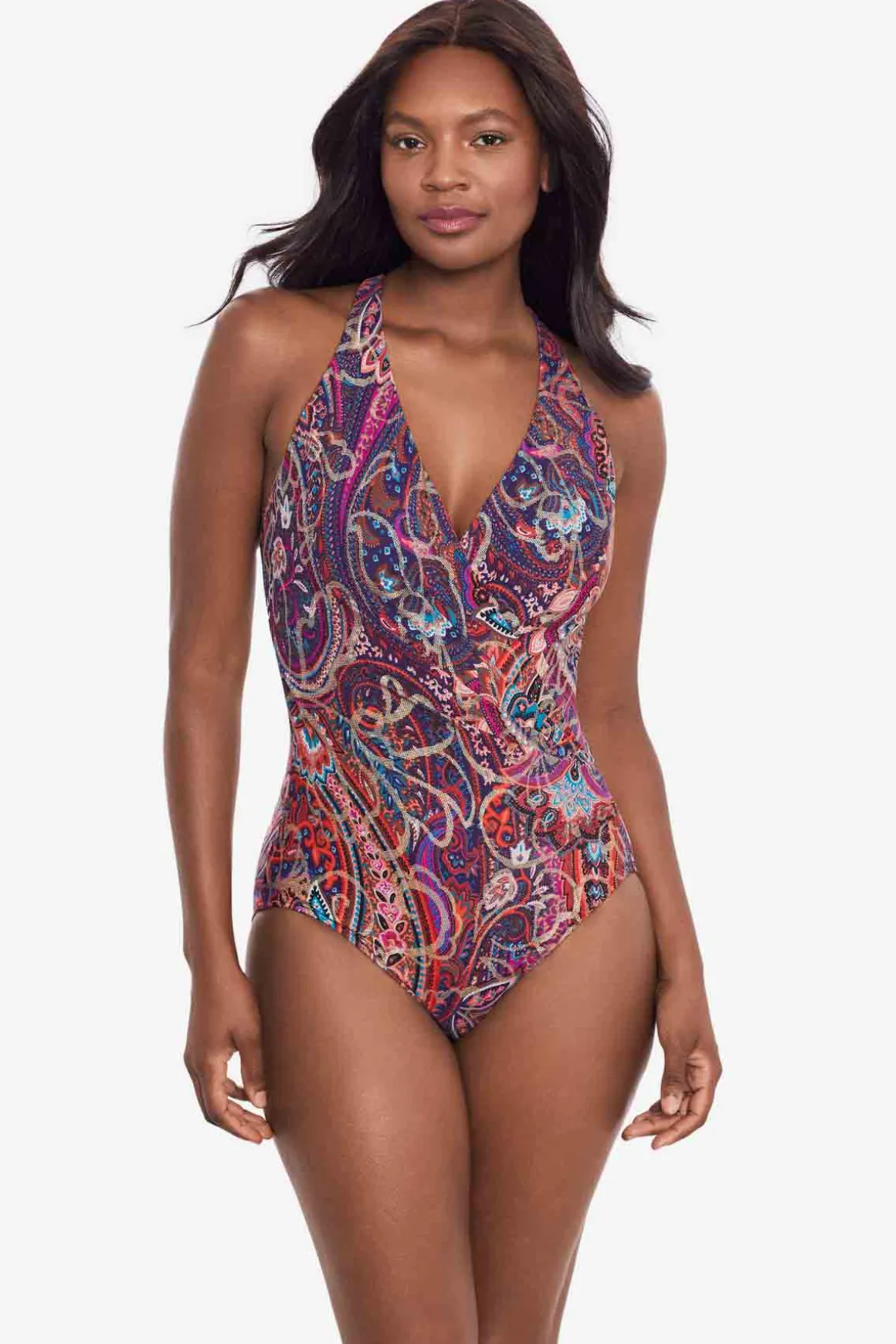 Dynasty Wrapsody One Piece Swimsuit