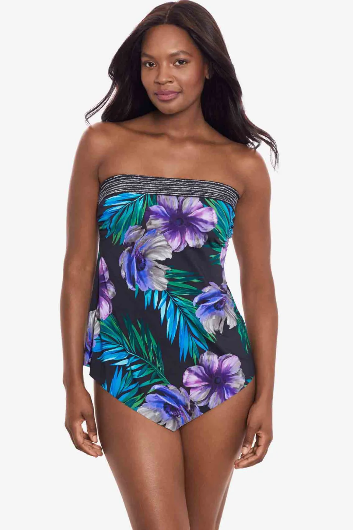 Flora Aura Hankini Tankini Top