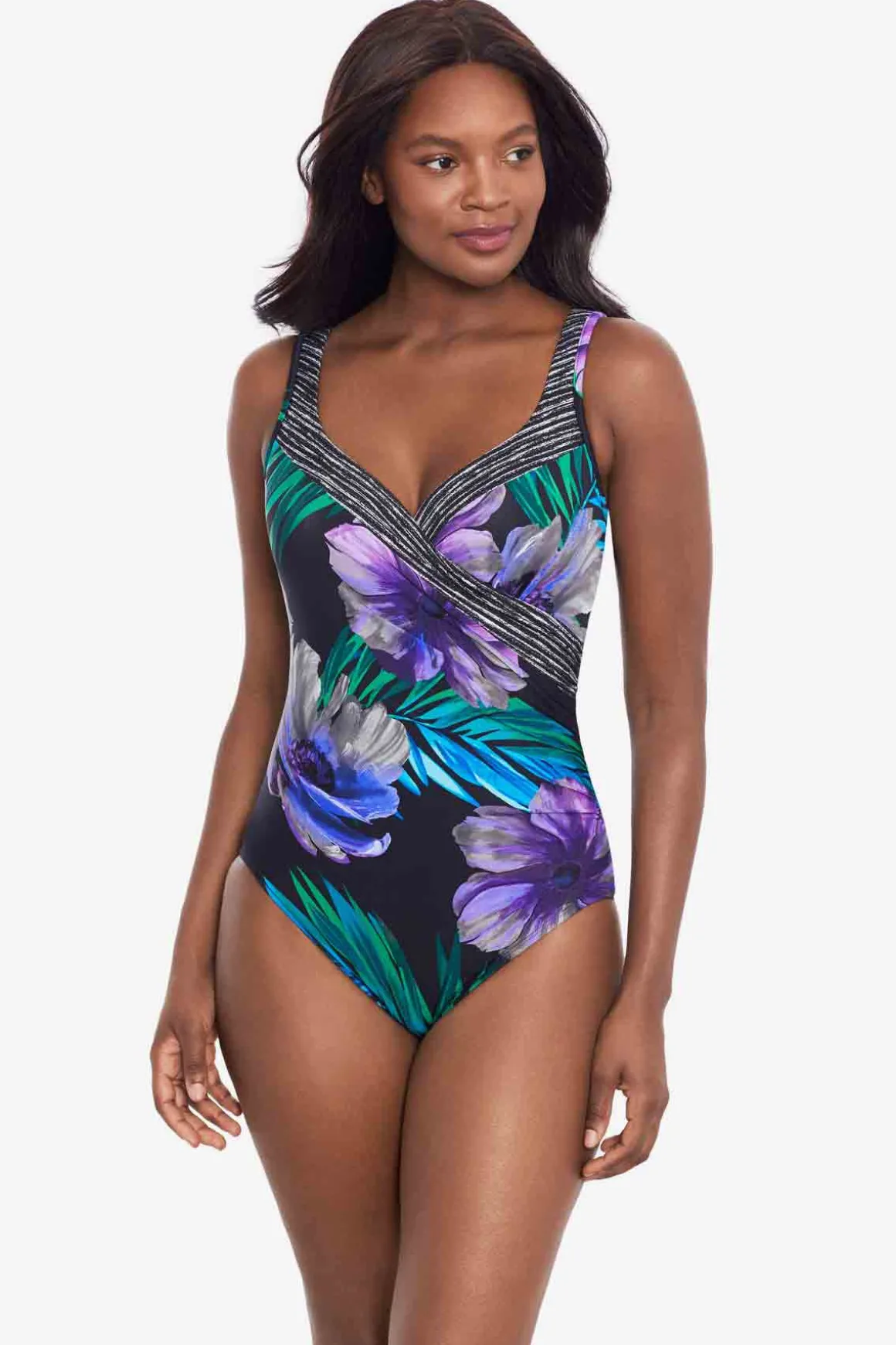 Flora Aura It's A Wrap One Piece Swimsuit