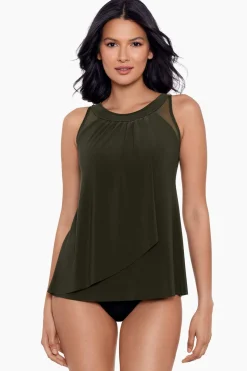 Illusionists Ursula Underwire Tankini Top
