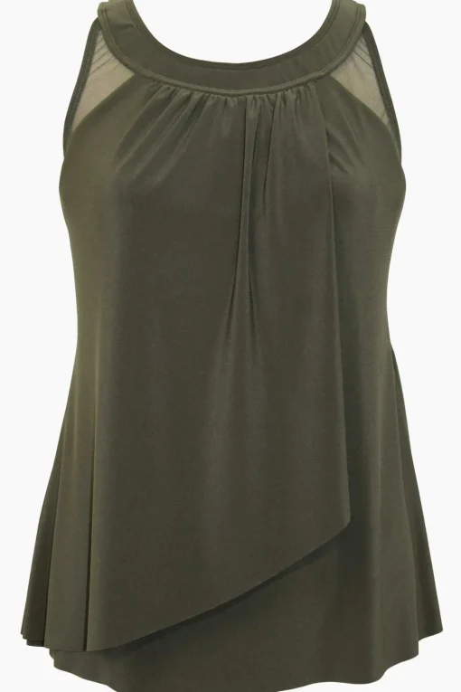Illusionists Ursula Underwire Tankini Top
