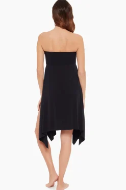 Jersey Handkerchief Convertible Skirt Dress Swim Cover Up