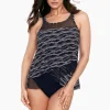 Linked In Mirage Tankini Top DD-Cup