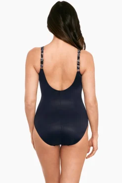 Linked In Oceanus One Piece Swimsuit DD-Cup