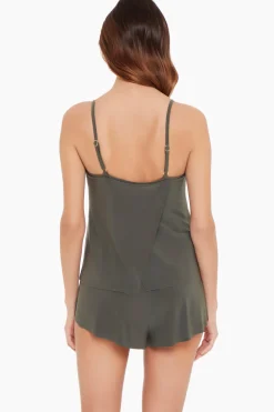 Mila One Piece Romper Swimsuit DD-Cup