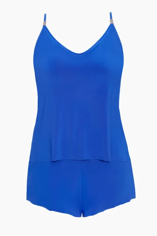 Mila One Piece Romper Swimsuit DD-Cup