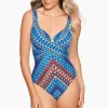 Nepali Criss Cross Escape One Piece Swimsuit