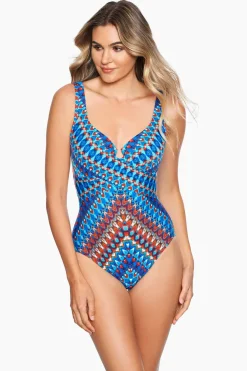 Nepali Criss Cross Escape One Piece Swimsuit