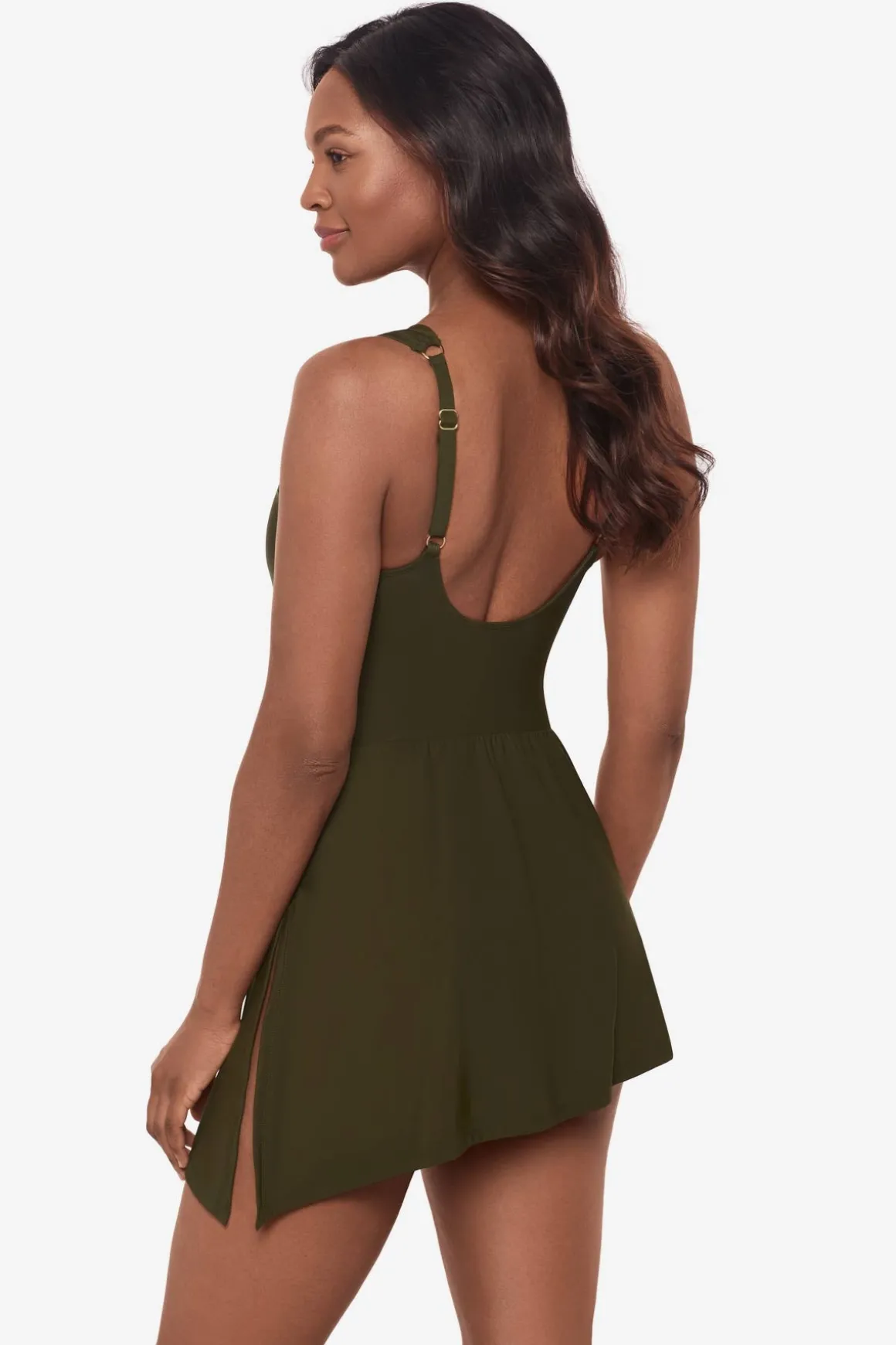 Network News Alina One Piece Swim Dress