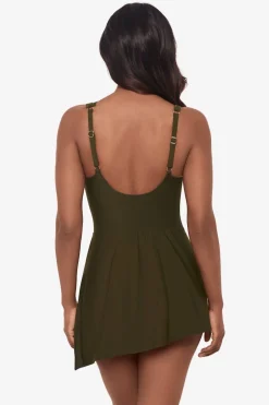 Network News Alina One Piece Swim Dress