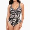 Oasis Colorblock It's A Wrap One Piece Swimsuit