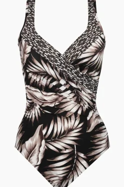 Oasis Colorblock It's A Wrap One Piece Swimsuit