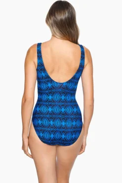 Ocean Ombre It's A Wrap One Piece Swimsuit