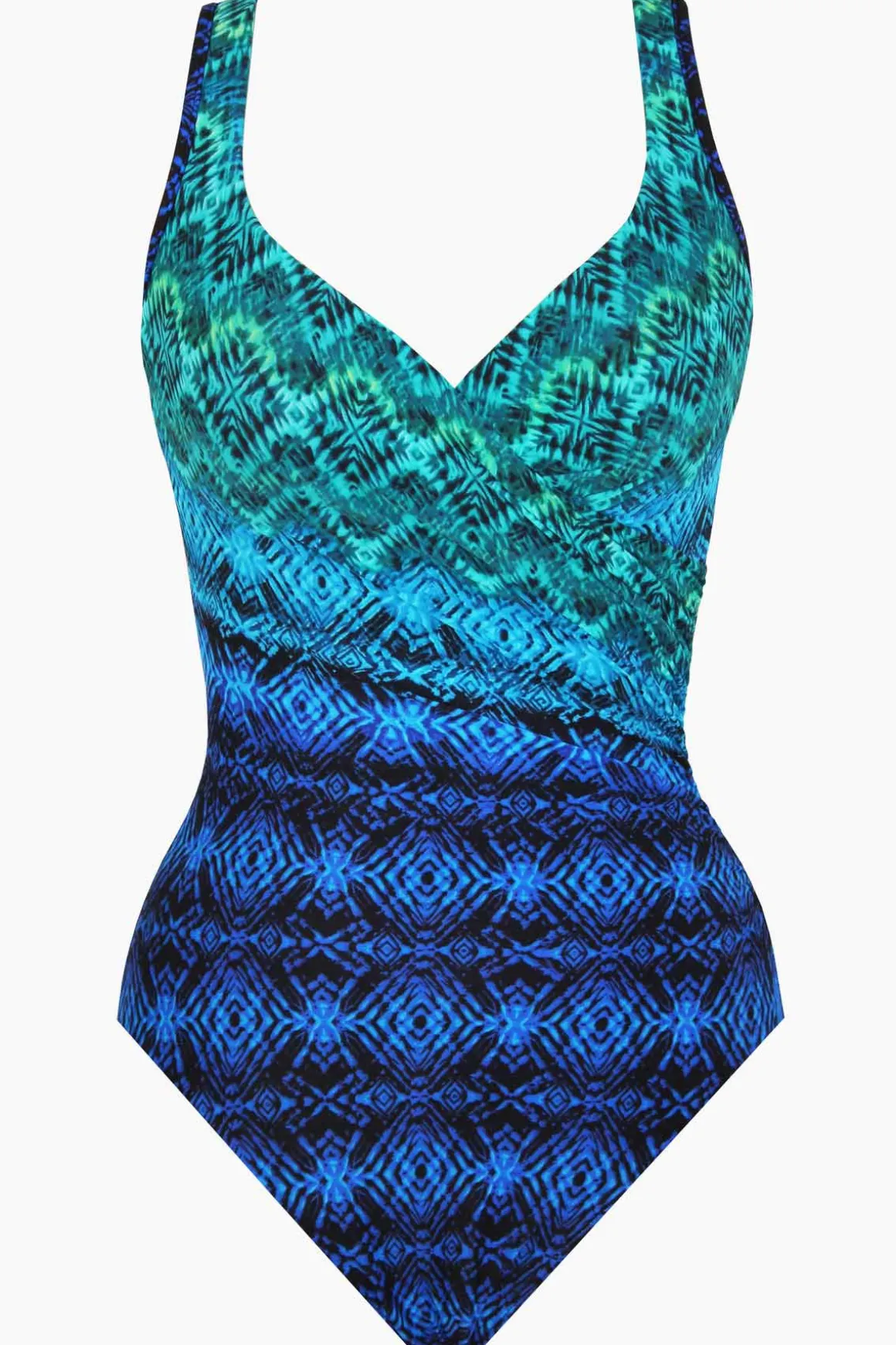 Ocean Ombre It's A Wrap One Piece Swimsuit