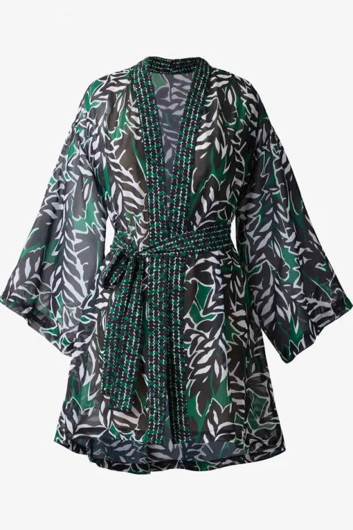 Palma Verde Kimono Swim Cover Up