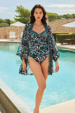 Palma Verde Kimono Swim Cover Up