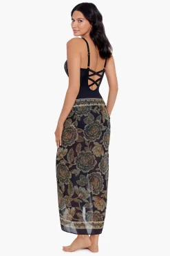 Petal Pusher Scarf Pareo Swim Cover Up
