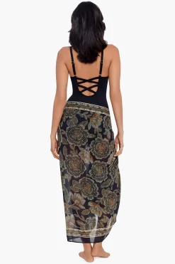 Petal Pusher Scarf Pareo Swim Cover Up