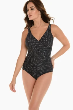Pin Point Oceanus One Piece Swimsuit DD-Cup