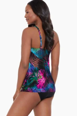 Pixel Palmas Marina Tankini Top