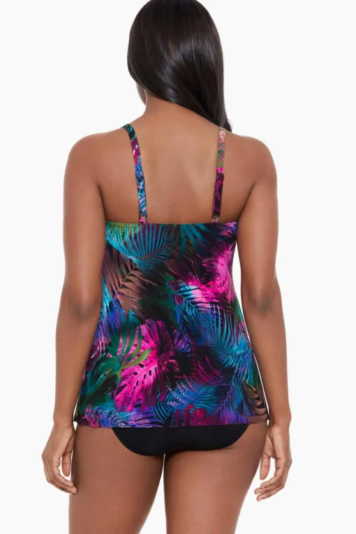 Pixel Palmas Marina Tankini Top