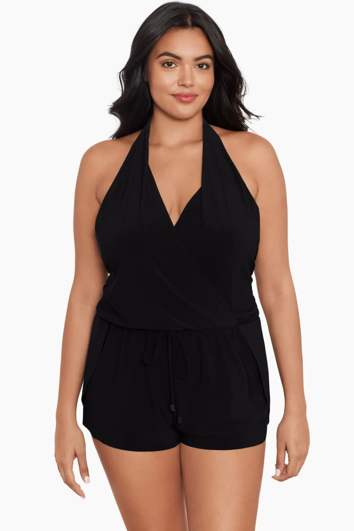 Plus Size Bianca One Piece Romper Swimsuit