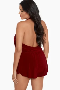 Plus Size Bianca One Piece Romper Swimsuit