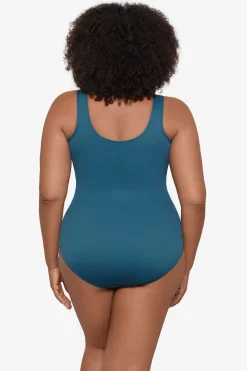 Plus Size Must Haves Oceanus One Piece Swimsuit