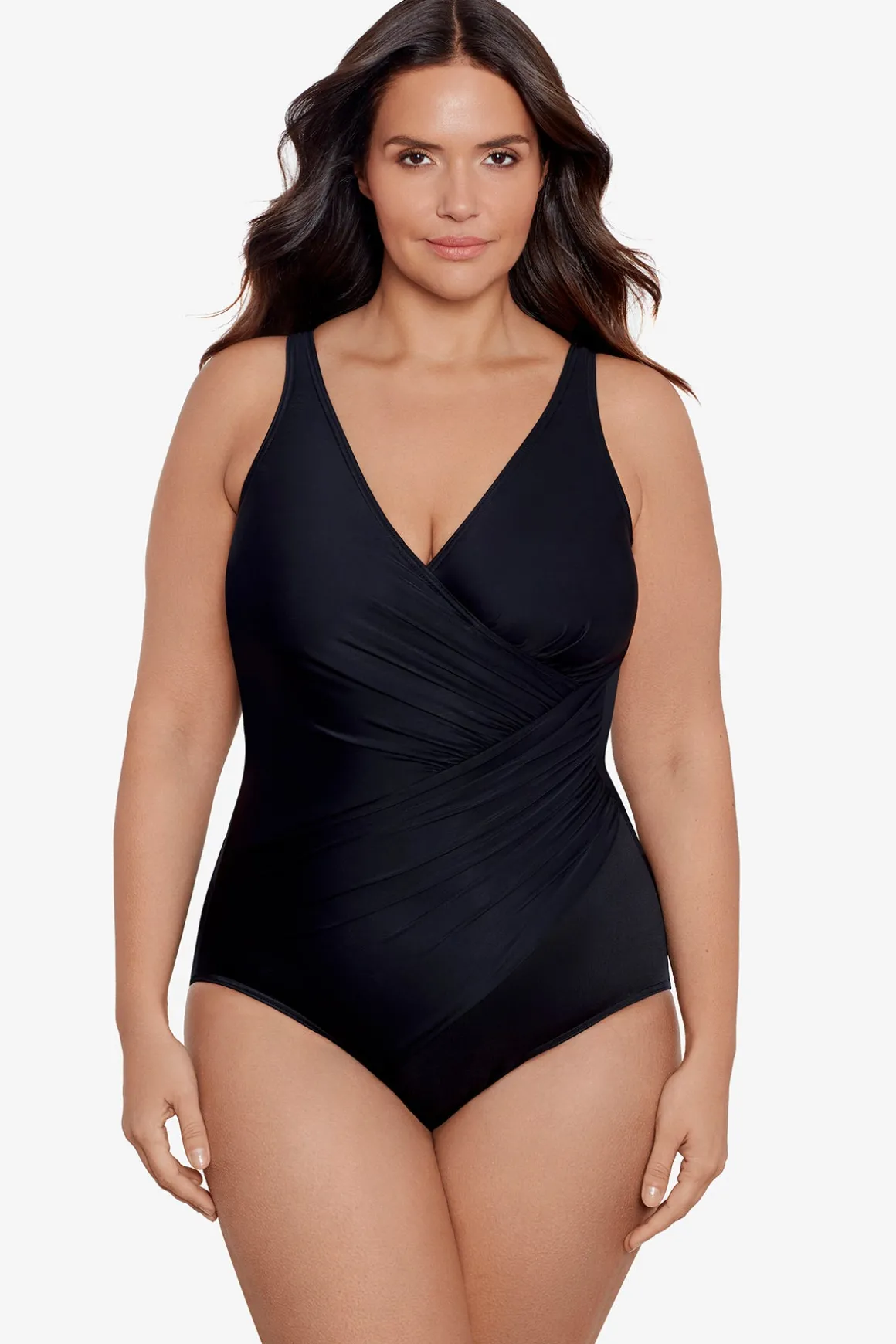 Plus Size Must Haves Oceanus One Piece Swimsuit