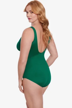 Plus Size Must Haves Oceanus One Piece Swimsuit