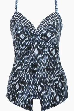 Plus Size Palatium Love Knot Tankini Top
