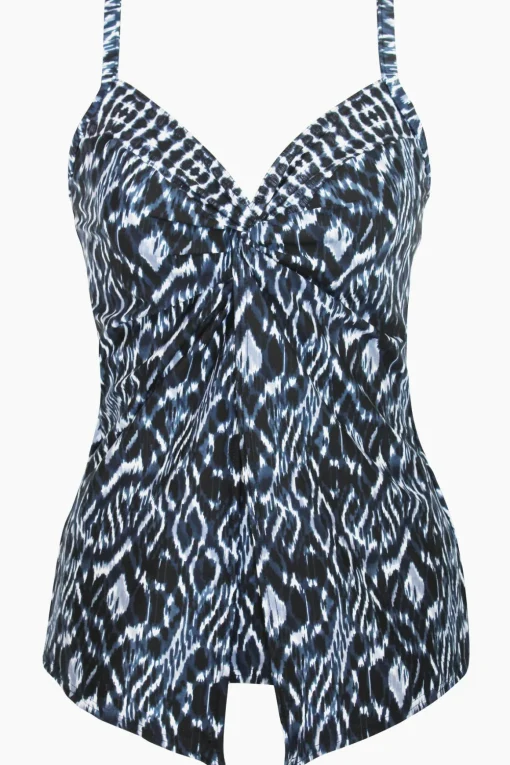 Plus Size Palatium Love Knot Tankini Top