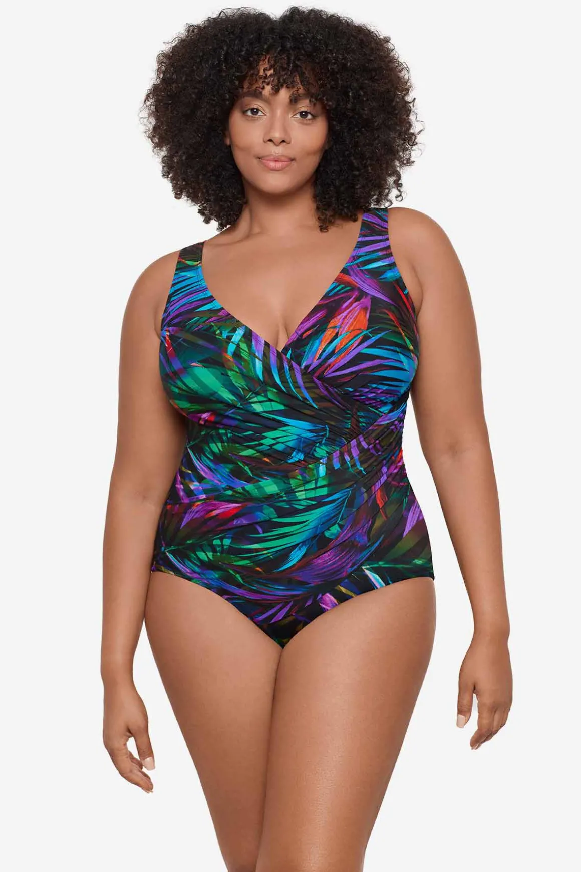 Plus Size Palma Paradiso Oceanus One Piece Swimsuit