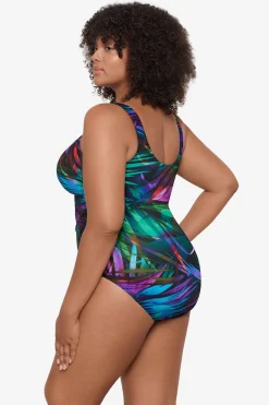 Plus Size Palma Paradiso Oceanus One Piece Swimsuit
