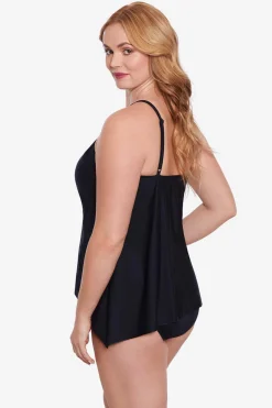 Plus Size Precioso Peephole Tankini Top