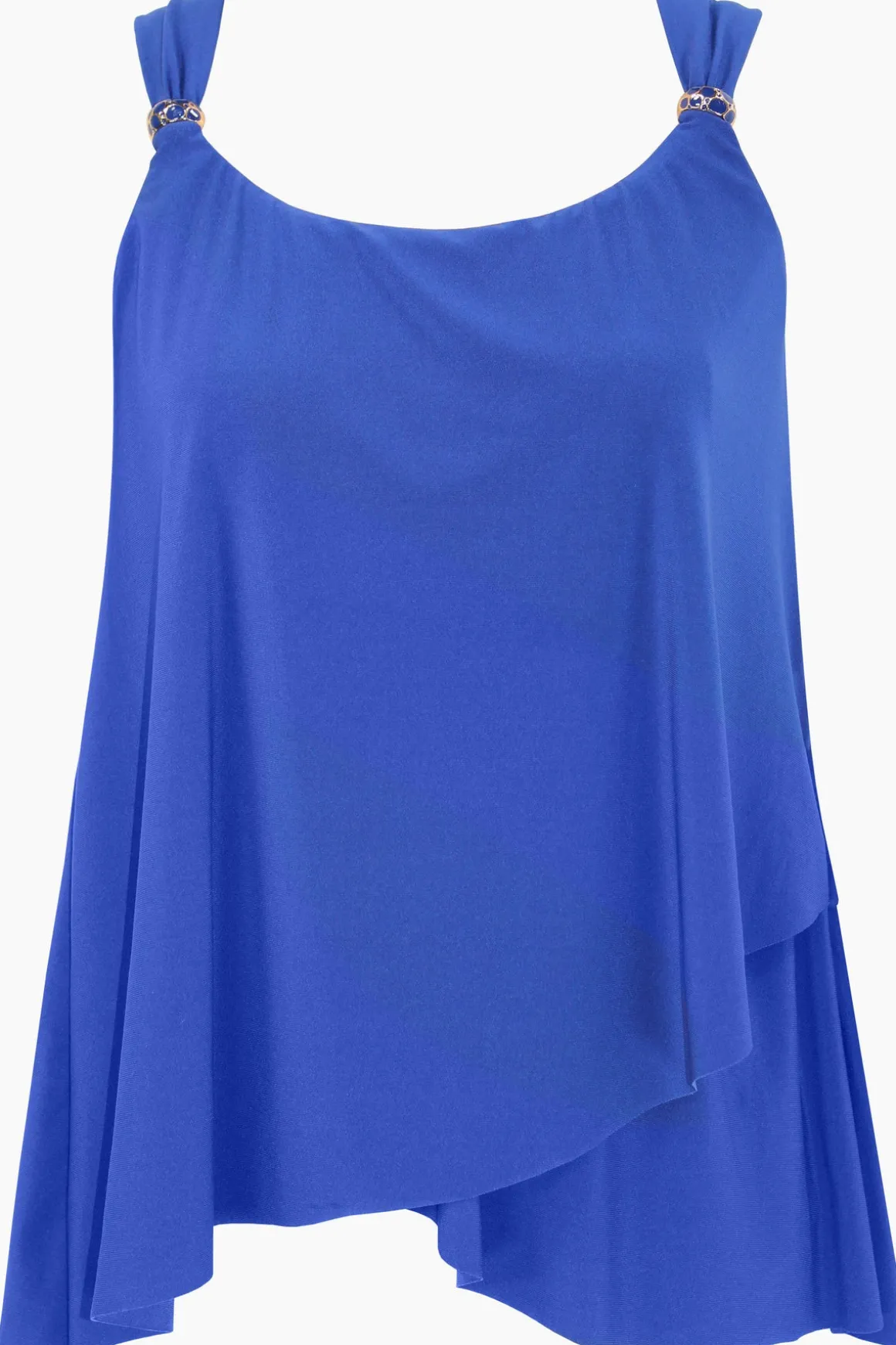 Plus Size Razzle Dazzle Underwire Tankini Top