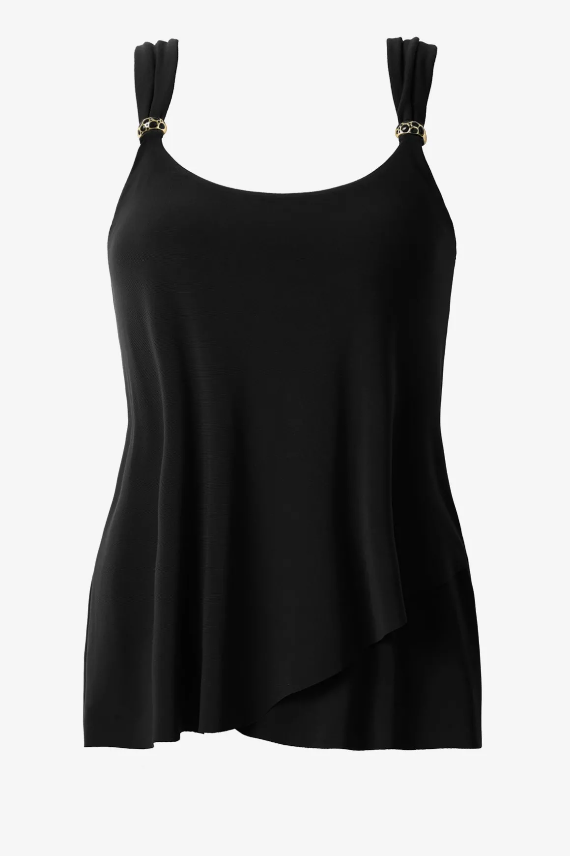 Plus Size Razzle Dazzle Underwire Tankini Top