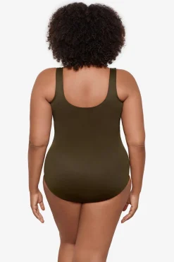 Plus Size Rock Solid Revele One Piece Swimsuit