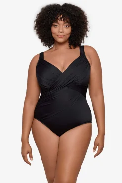 Plus Size Rock Solid Revele One Piece Swimsuit