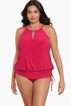 Plus Size Solid Susan One Piece Swimsuit