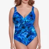 Plus Size Sous Marine Revele One Piece Swimsuit