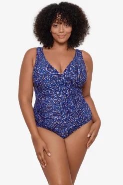 Plus Size Spotlight Oceanus One Piece Swimsuit