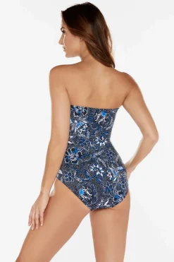 Provenace D'ur Avanti Bandeau Long Torso One Piece Swimsuit