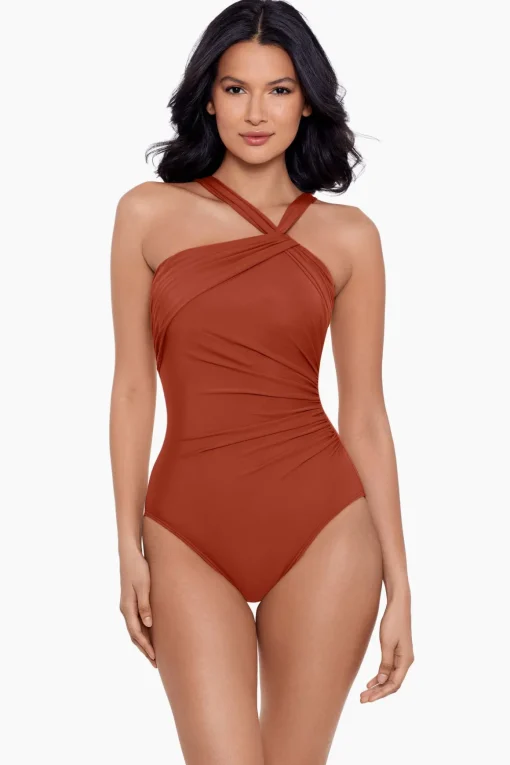 Rock Solid Europa Underwire One Piece Swimsuit
